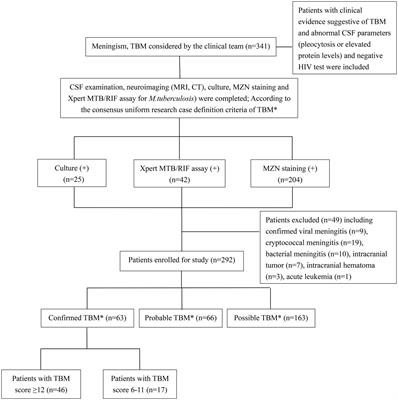 Disease spectrum and prognostic factors in patients treated for tuberculous meningitis in Shaanxi province, China